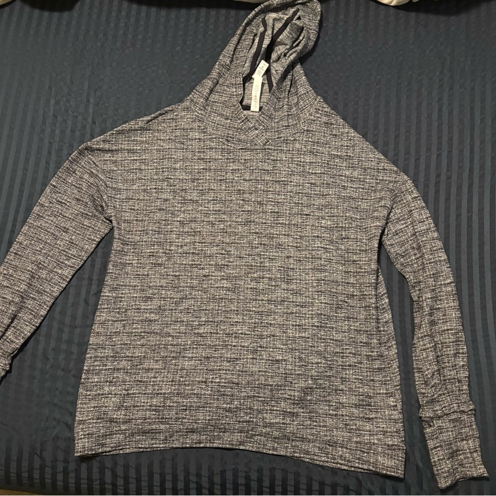lululemon athletica Gray Cowl Neck Sweater